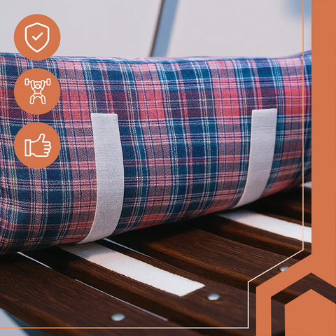 Rzep samoprzylepny biały 5m x 2,5cm Ruhhy 25999