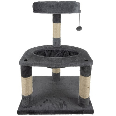 Cat tree 71cm gray Purlov 21711