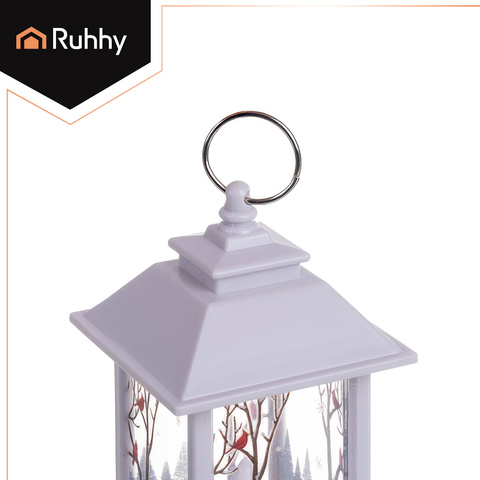 Lanterne de Noël à LED blanche Ruhhy 26753