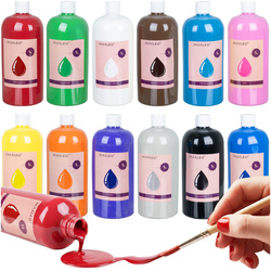 Poster paints - set of 12 pcs x 1L Maaleo 26345
