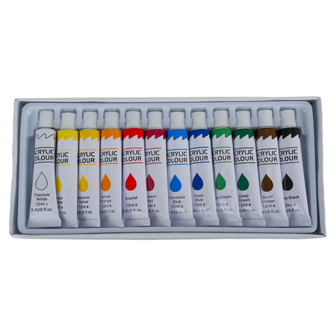 Coffret de peinture créative 26 pièces Maaleo 26338