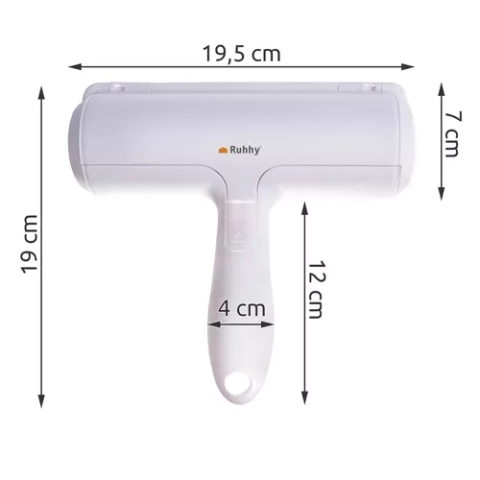 Ruhhy 23121 rouleau/brosse de nettoyage des vêtements