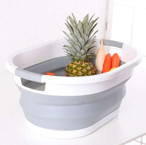 Bowl - foldable laundry basket