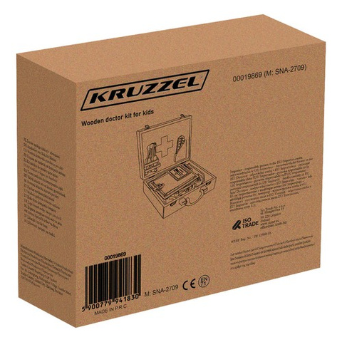 Coffret Petit Docteur - Kruzzel en bois 19869