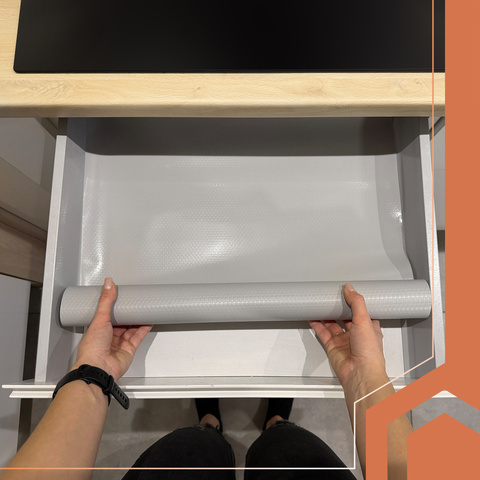 Rutschfeste Matte grau 500x50 Ruhhy 26866