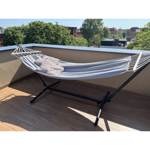 Garden hammock 200x150cm Gardlov with frame 25466