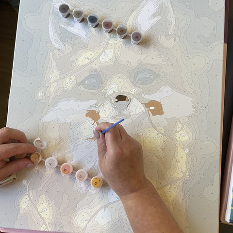 Painting by numbers 40x50cm - Maaleo fox 22782