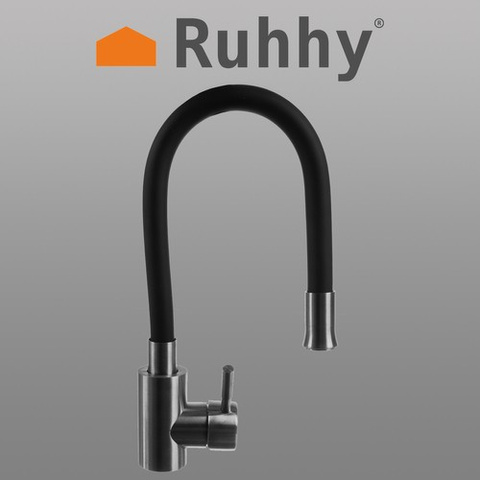 Robinet de cuisine - bec flexible Ruhhy 22821