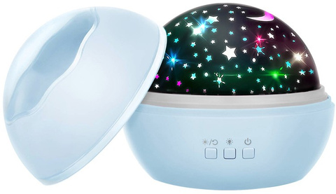 Night light with projector - blue LP16858