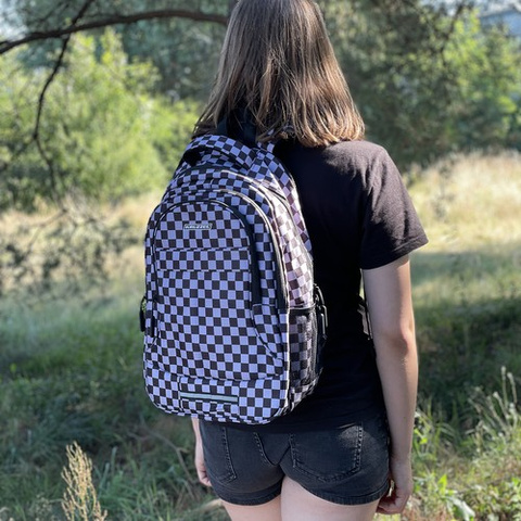 Sac à dos 22L - damier Kruzzel 24530