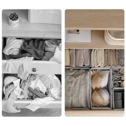 Unterwäsche-Organizer - 6er-Set Ruhhy 25764