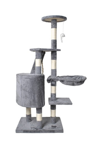 Cat tree 118cm gray