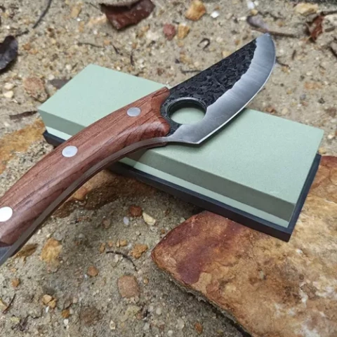 Ostrzałka do Noży Kuchennych Dłut Kamień Wodny Osełka do Ostrzenia + Pasek RUHHY 23763