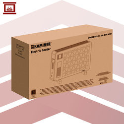 Elektroheizung - schwarzer Ziflo Kaminer 26403