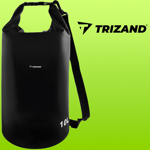 Wasserdichte Tasche 10L schwarz 23565