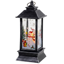 Stříbrná LED vánoční lucerna Ruhhy 26755
