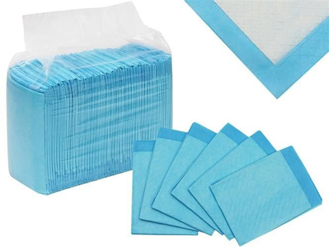 Serviette hygiénique absorbante - lot de 50 pcs. 