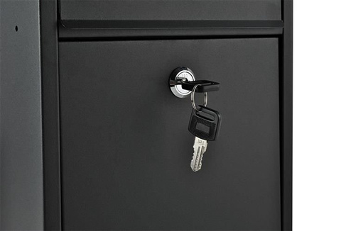 S6237 mailbox - black