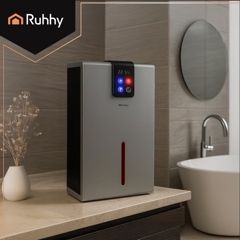 Silver air dehumidifier Ruhhy 26496