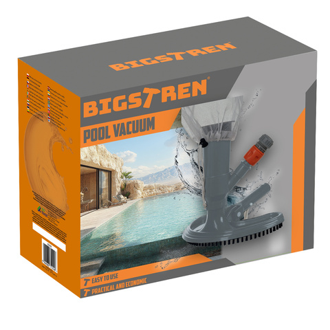 Pool bottom vacuum cleaner