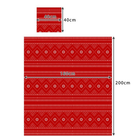 Antklodė 1,6x2m + 2x pagalvės užvalkalas Ruhhy 22594