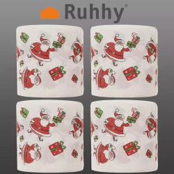Weihnachts-Toilettenpapier - 4 Stk. 20353