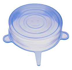 Silikondeckel - 6er-Set