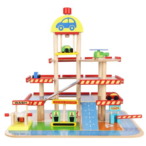 Parking garage - wooden 22446