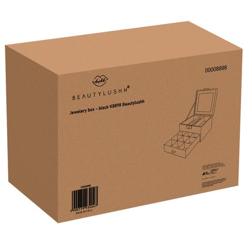 Jewelry box - black K8898 Beautylushh