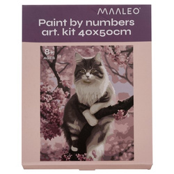Painting by numbers 40x50cm- Maaleo cat 22783