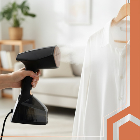 2000W black clothes steamer Velira Ruhhy 26901