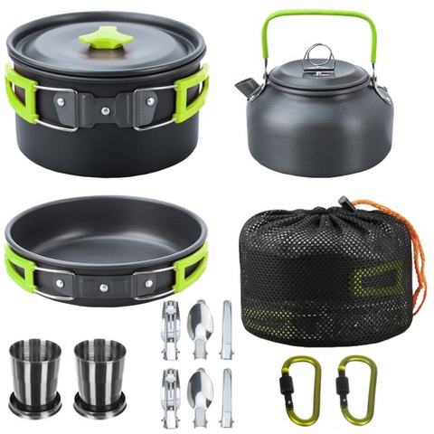 Tourist tableware Trizand 23667 18 pcs.