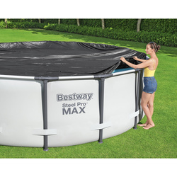 Kryt na rámový bazén 305 cm - BESTWAY 58036
