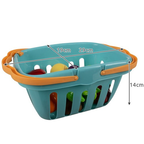 Vegetables and fruits for cutting with basket 22877