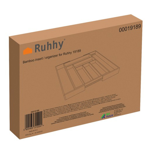 Bamboo drawer insert/organizer Ruhhy 19189