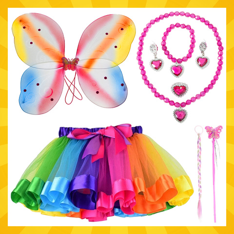 Costume de papillon 6 pièces Kruzzel 26742