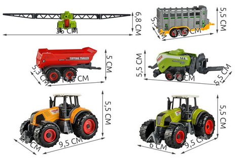 Farma - sada 6 strojů. 