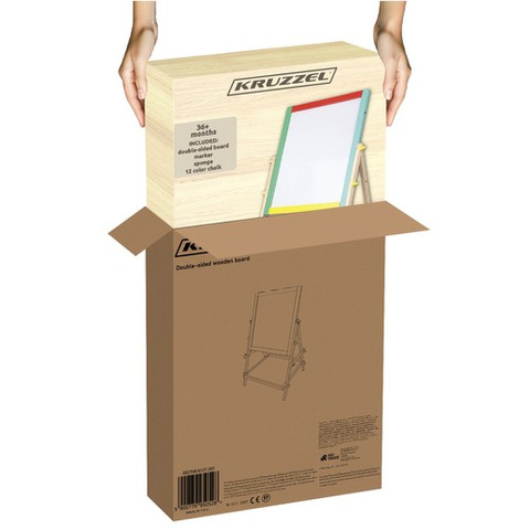 Doppelseitiges Holzbrett Kruzzel 23546