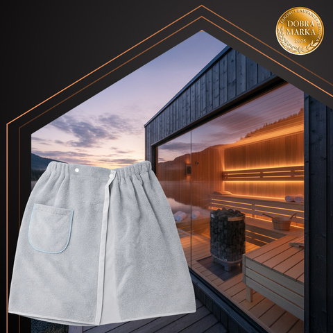 Serviette/Kilt de sauna Ruhhy 26903
