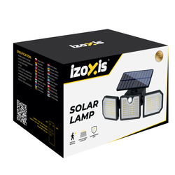 Solární lampa 167LED 500lm Izoxis 24633
