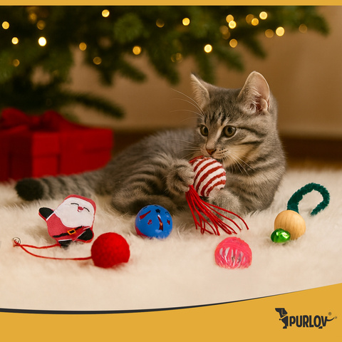 Ensemble de jouets pour chat Purlov 26380