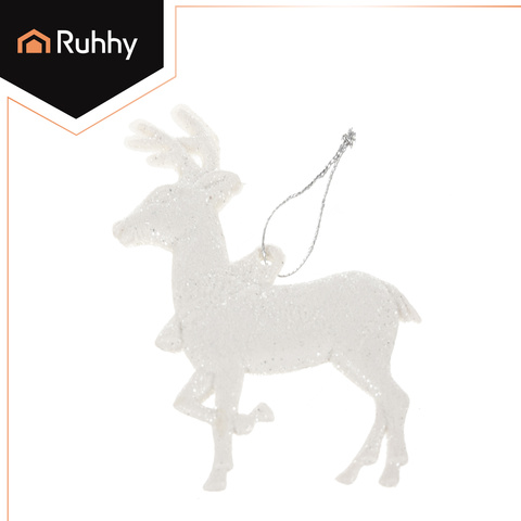 Christmas tree baubles - reindeer 9pcs Ruhhy 22517