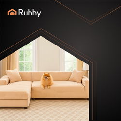 Ruhhy 26184 beige Sofabezug 190-230cm