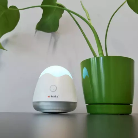 Ruhhy 19162 Kleiderrasierer mit Nachtlicht