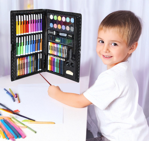 Painting set in a case 86 pcs