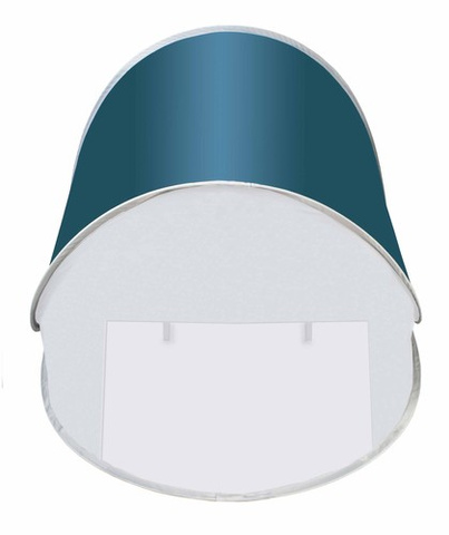 Beach tent 145x100x70cm - turquoise - white