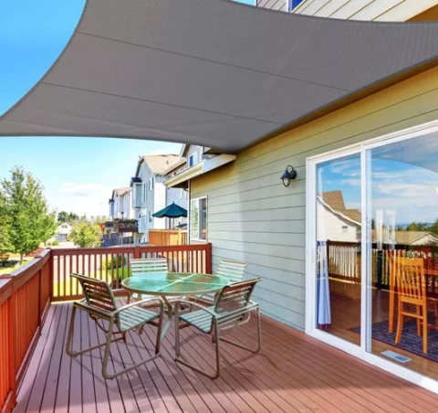 Voile pare-soleil 3,6x3,6m Gardlov 23164