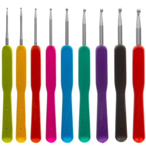 Set of 85 crochet hooks Ruhhy 19456