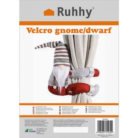 Gnome/ Velcro Gnome Ruhhy 20360