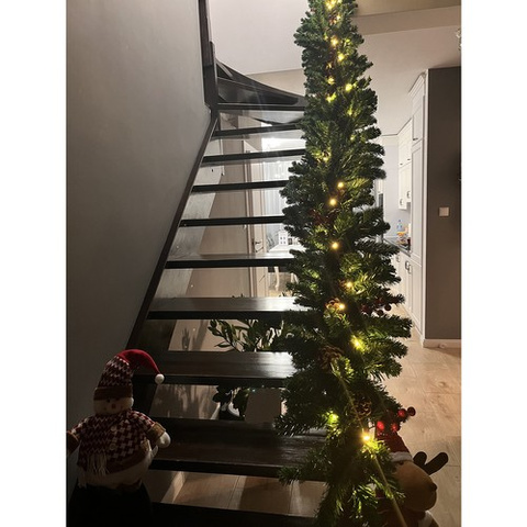 Christmas tree garland 2.7m with LED lights Ruhhy 22322